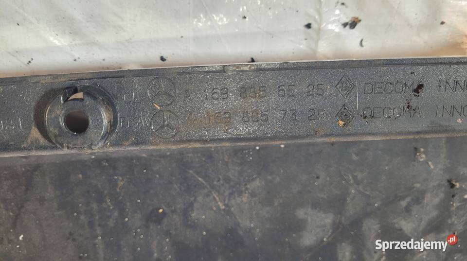 MERCEDES AKLASA W169 LIFT 2008 ZDERZAK TYLNY TYŁ Pozostałe Ruda Śląska sprzedam