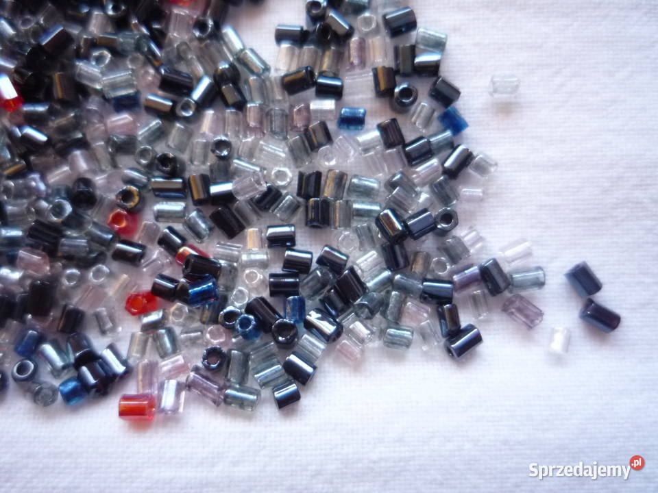 Koraliki drobne rurki do wyrobu biżuterii do Szczecin