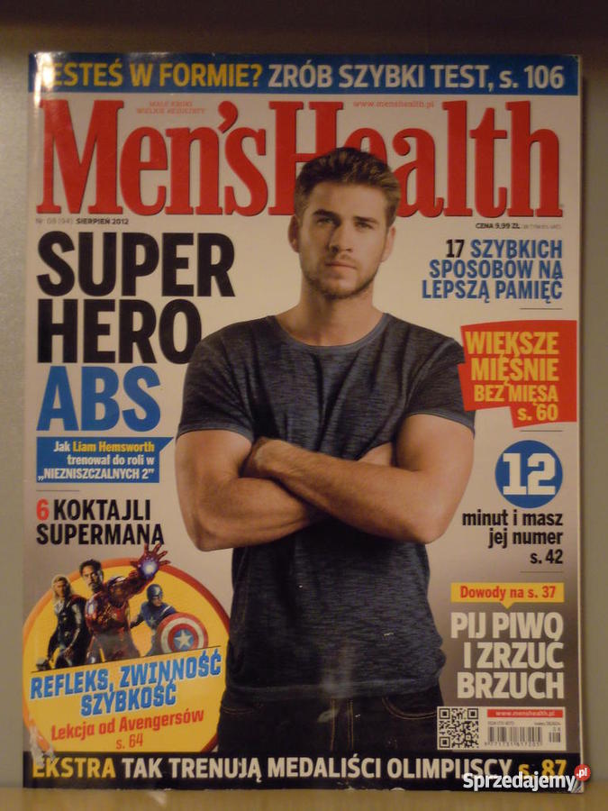 Mens Health archiwalne numery Łódź