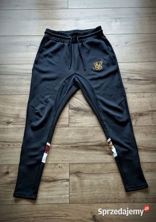 Spodnie dresowe Siksilk M czarne Odzież sportowa lubuskie Gorzów Wielkopolski sprzedam