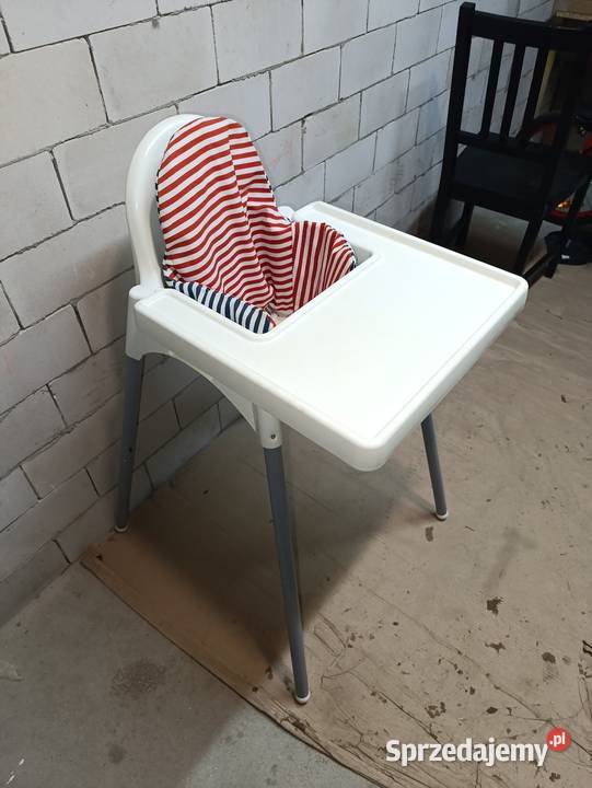 Krzesło do karmienia dzieci niemowląt białe Suwałki