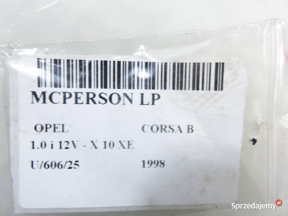 MCPERSON LEWY PRZEDNI OPEL CORSA B 10 i 12V
