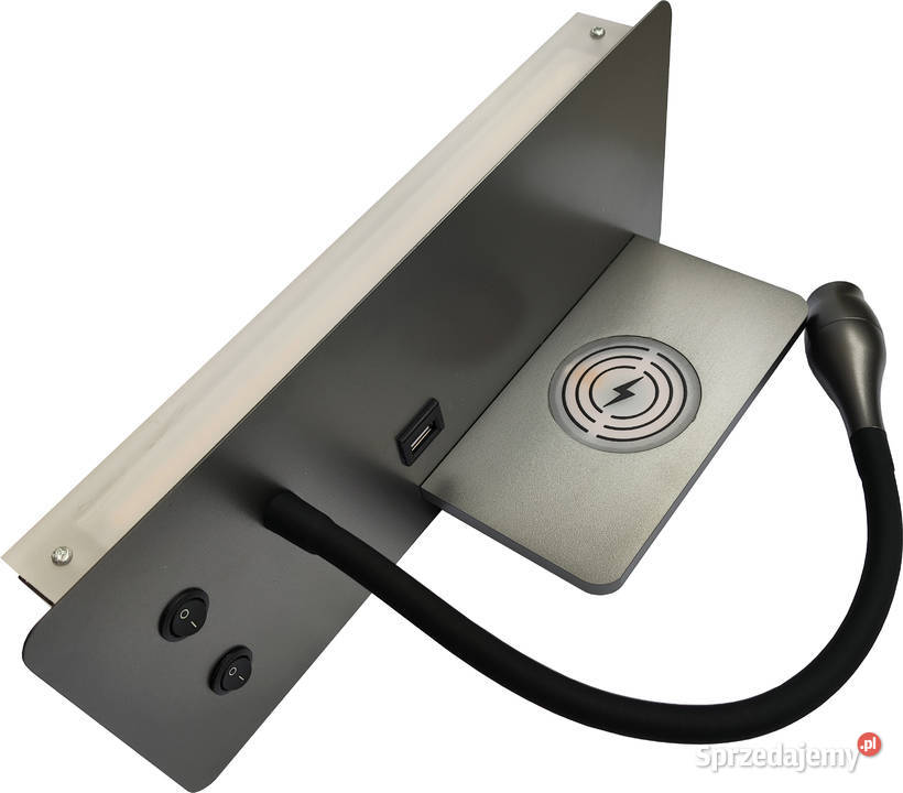 Kinkiet LED z ładowarką portem USB półka Warszawa sprzedam