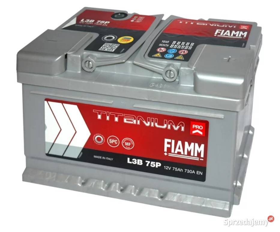 Akumulator FIAMM TITANIUM PRO 12V 75Ah 730A Biała Podlaska sprzedam