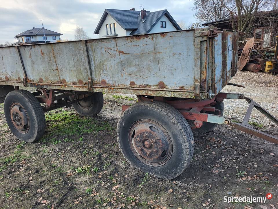 Przyczepa rolnicza nieuszkodzony Wiskitki