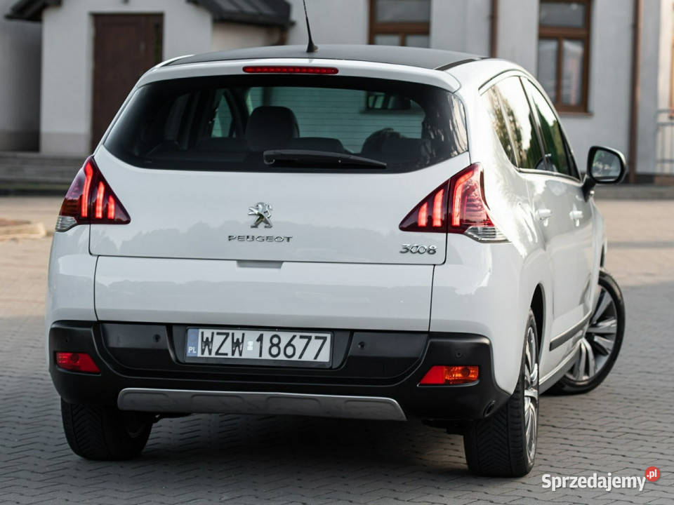 Peugeot 3008 LPG 16VTI 120 Zadbany 166 I isofix Zwoleń