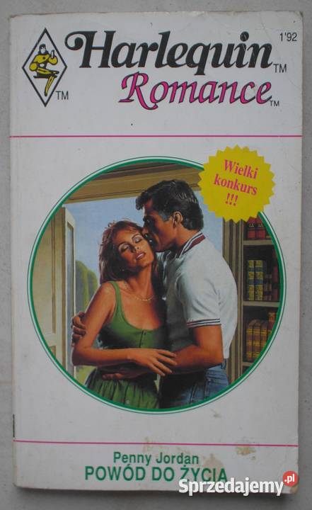 Powód do życia Penny Jordan Powieść Romans miękka Kraków sprzedam