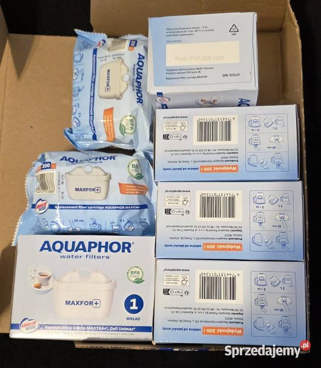 Filtry AQUAPHOR 7sztuk zachodniopomorskie Szczecin