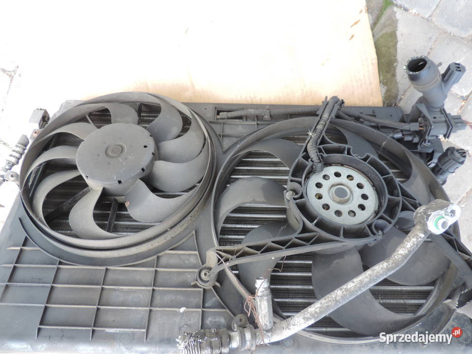 CHŁODNICE WENTYLATOR FABIA 1 12 B KOMPLET wentylatory chłodnicy