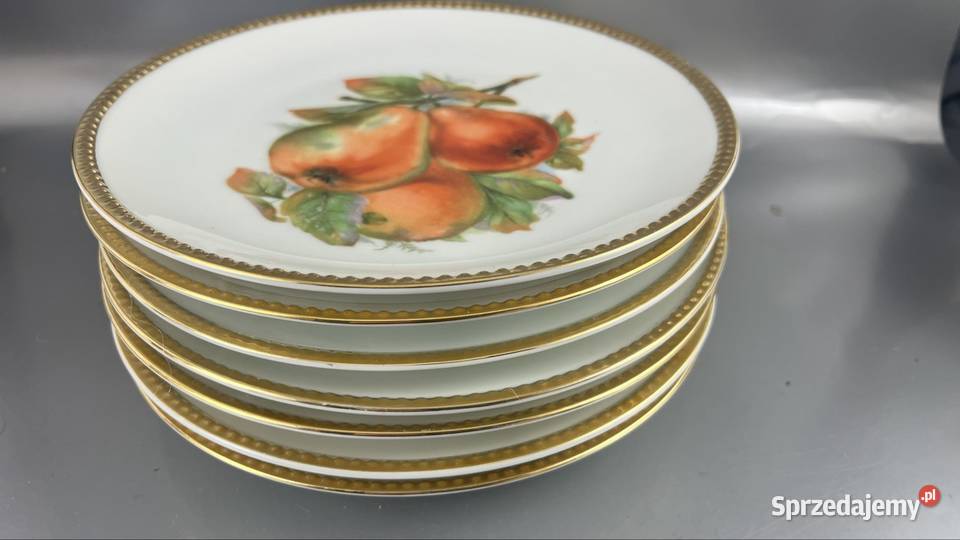 Talerze deserowe CT 7 sztuk Antyki, Sztuka, Kolekcje Zielona Góra
