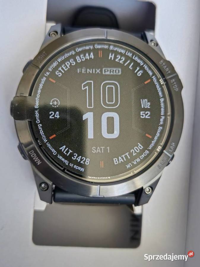 Garmin 7X Prowersja Sapphire Solar Carbon Gray Poznań