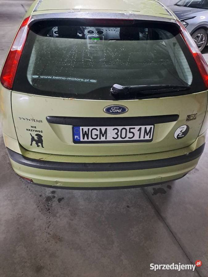 Ford Focus 16 benzyna GAZ komputer pokładowy mazowieckie Grodzisk Mazowiecki sprzedam