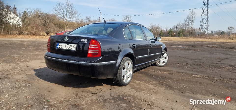 Skoda superb 2006 dlugie oplaty nieuszkodzony Łódź