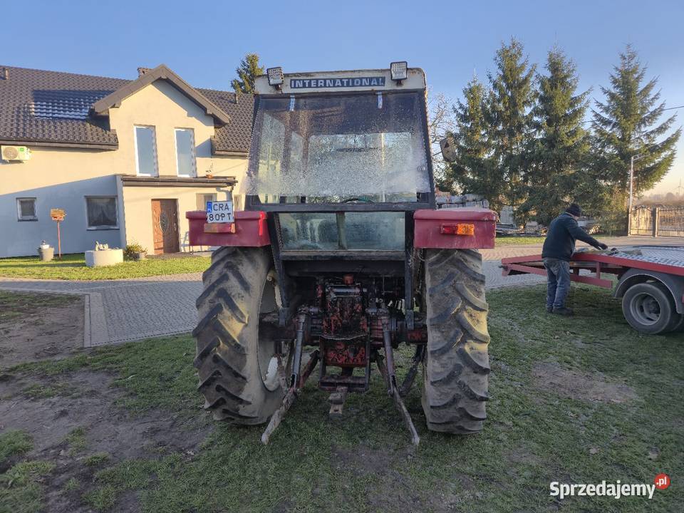 Ciągnik Case International 844 S Zarejestrowany Stara Kaźmierka