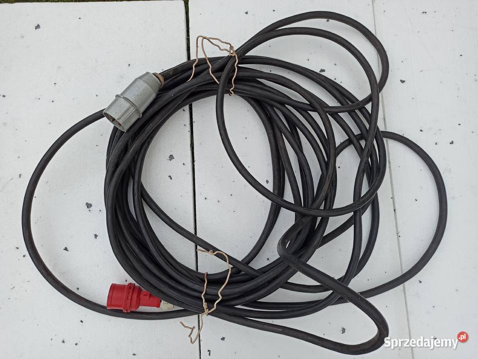 Kabel Siłowy 4 żyłowy 24 m mało używany Oława