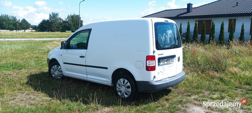 VW Caddy 2010r 20 SDI 360tkm opłacony sprawny 75KM Turek