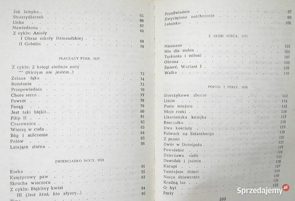 L Iłłakowiczówna Wiersze 19121959 Warszawa