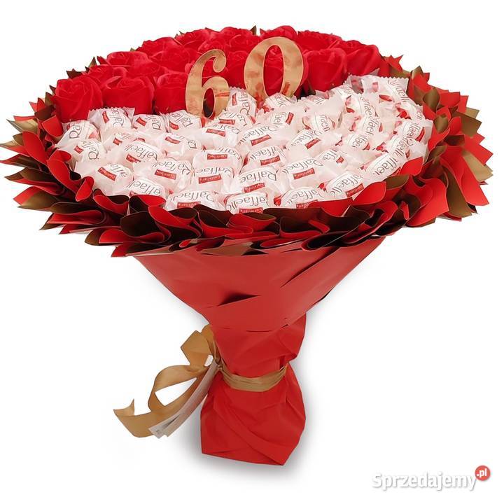 PREZENT NA 60 40 20 URODZINY MAMY KOBIETY KWIATY Warszawa