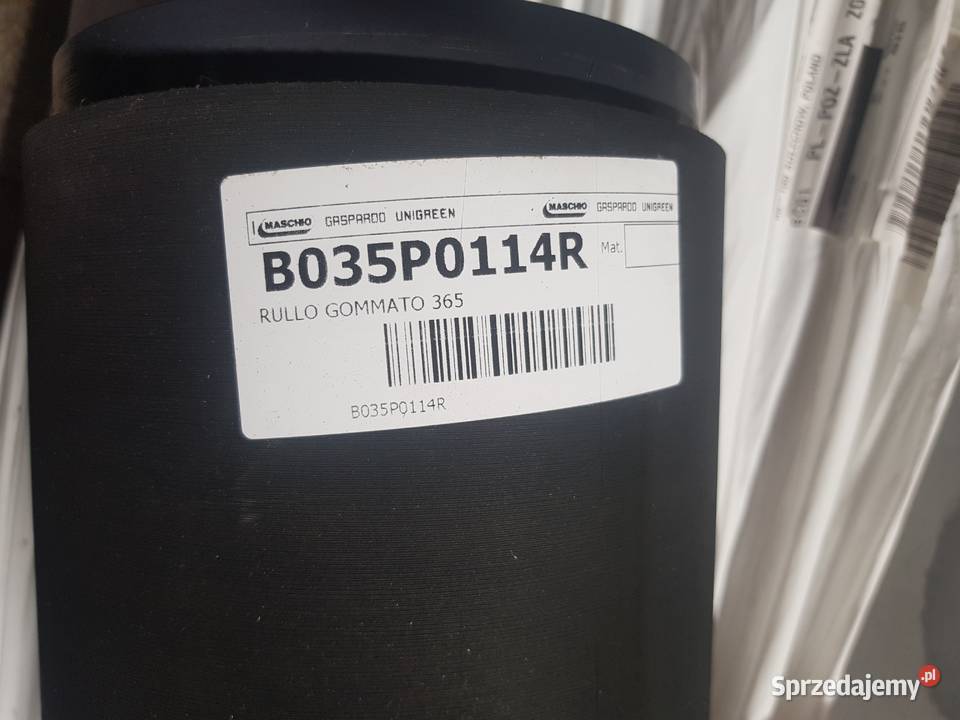 B035P0114R Rolka napędu gumowa MASCHIO GASPARDO Sulechów