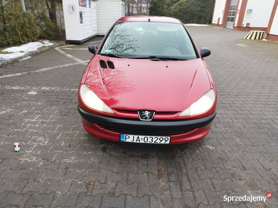 Peugot 206 11 benzyna 2002 Polski salon Jarocin