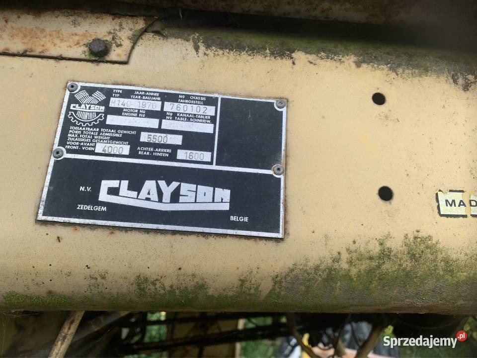 Kombajn Holland M140 Kokoszka