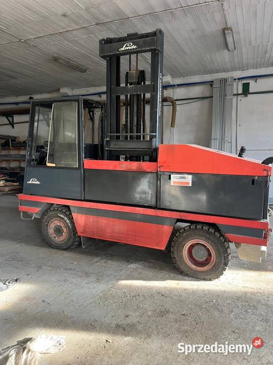 Wózek widłowy boczny Linde S50 załadunek 5000