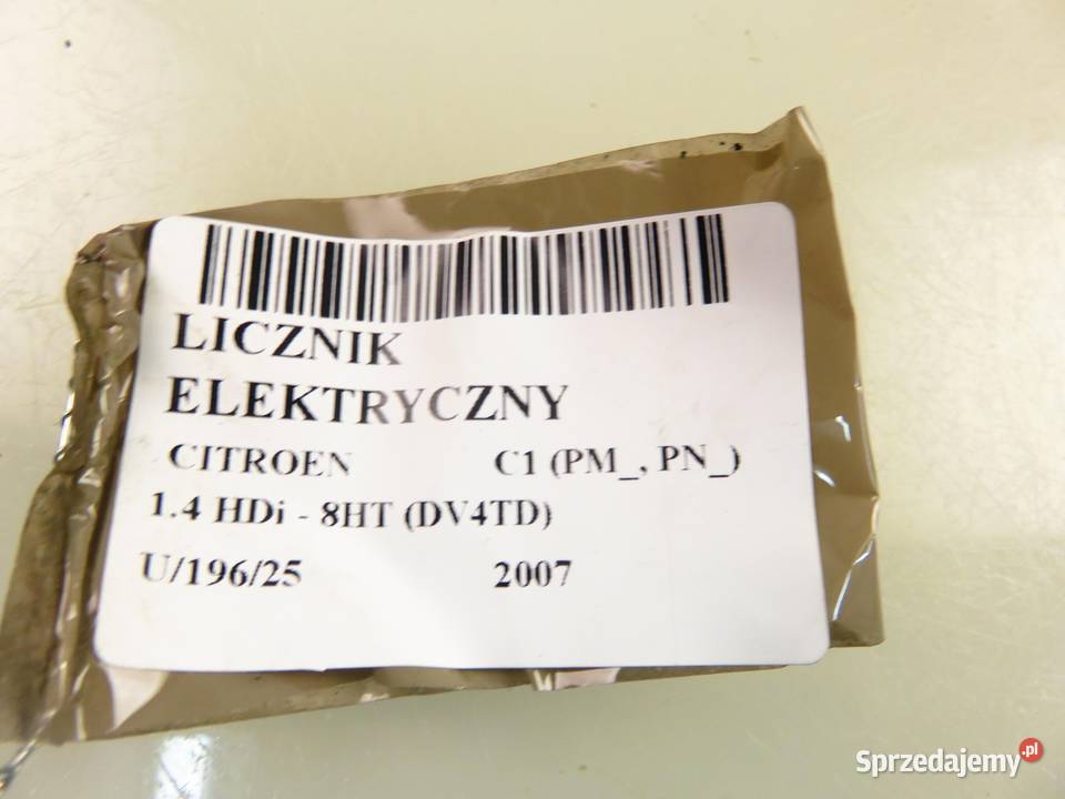 LICZNIK CITROEN C1 PM PN 14 HDi 8HT DV4TD