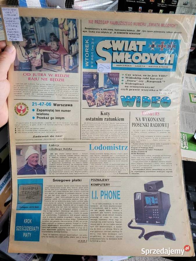 Świat Młodych 321988 Wideo czyli kino w pigułce Gdynia sprzedam