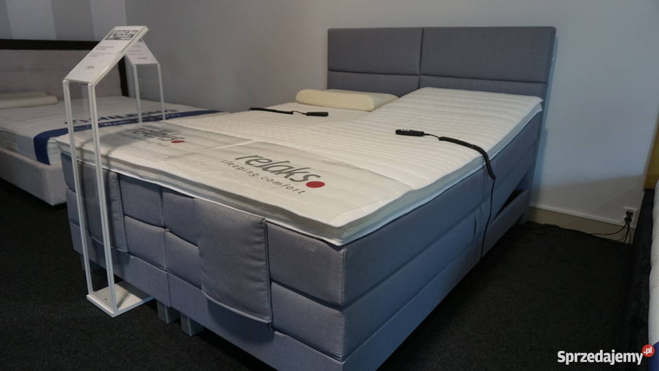 Łóżko kontynentalne Porto 160x200 Relaks 200cm