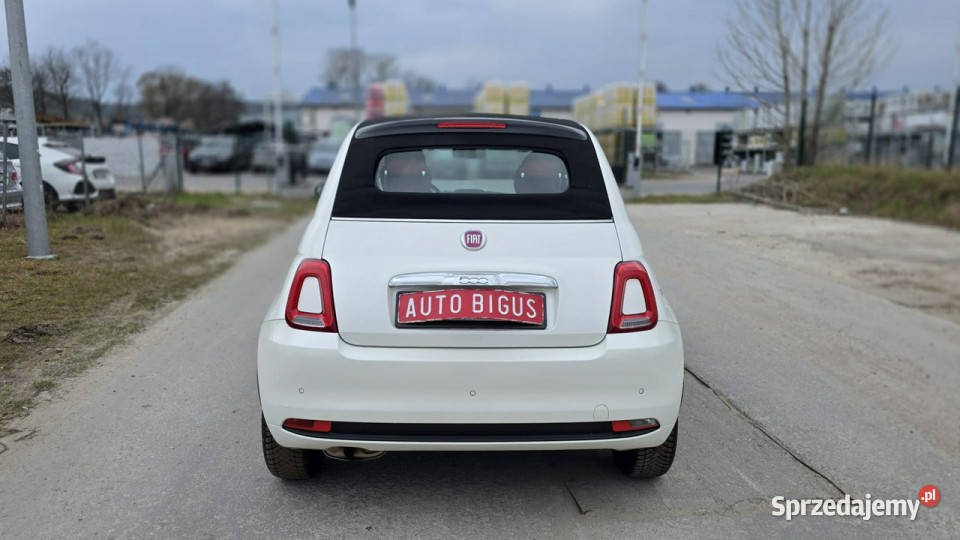 Fiat 500 ledy super stan zarejestrowany biała centralny zamek Lębork