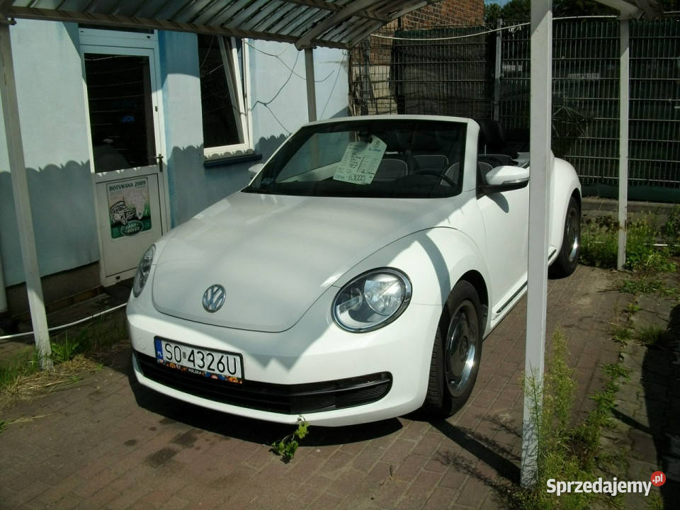 Volkswagen Beetle automat cabrio III 2011 New Beetle śląskie Katowice sprzedam