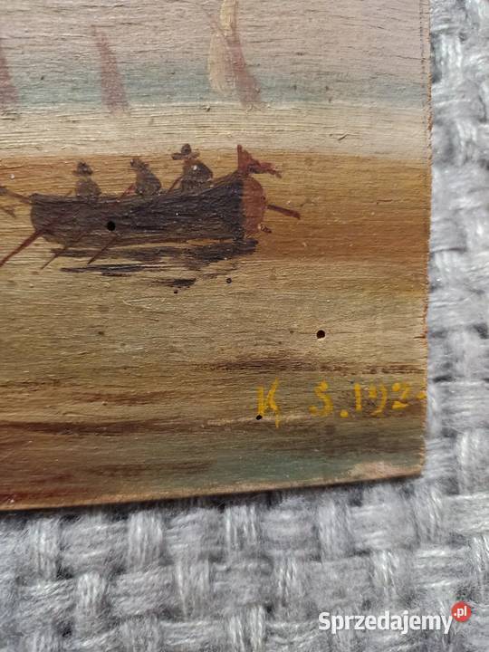 Obrazek na desce z 192 roku wielkopolskie Poznań