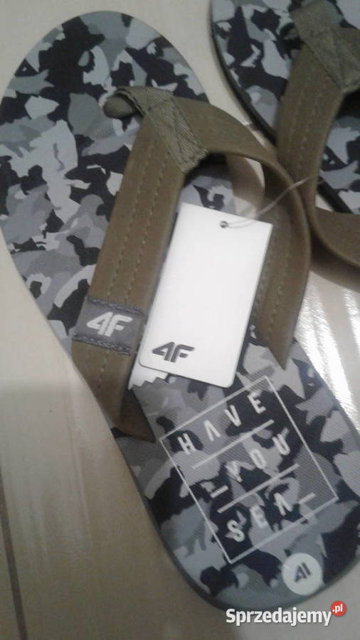 Klapki męskie Japonki 4F 41 nowe moro Białystok