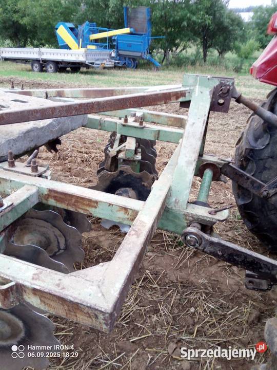 Sprzedam bronę talerzową Łomża