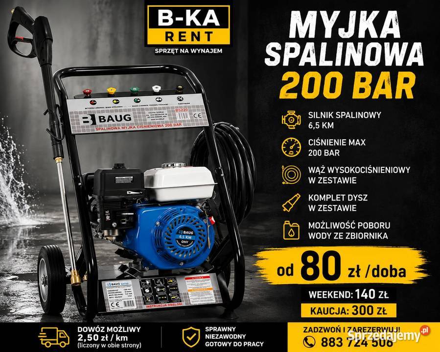Osuszacz powietrza Erbauer 50 l WYNAJEM Bestwinka