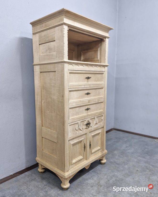 Ładny Dębowy Słupek Secesyjny AntykiMarki Marki sprzedam