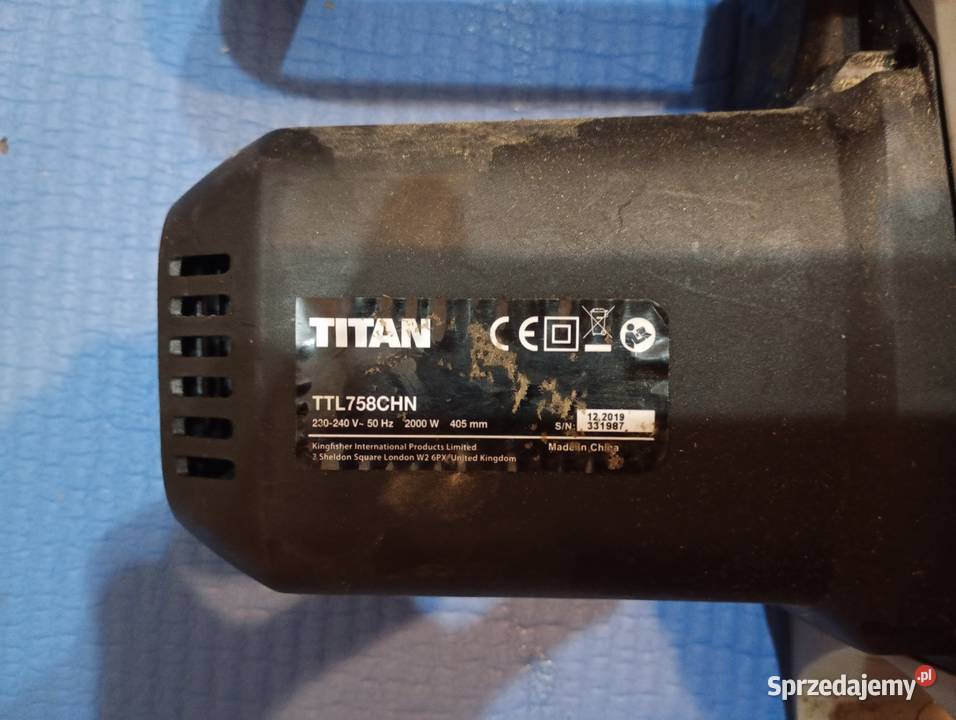 Piła łańcuchowa TITAN TTL758CHN 2000W3łańcuchy Piły łańcuchowe Wejherowo
