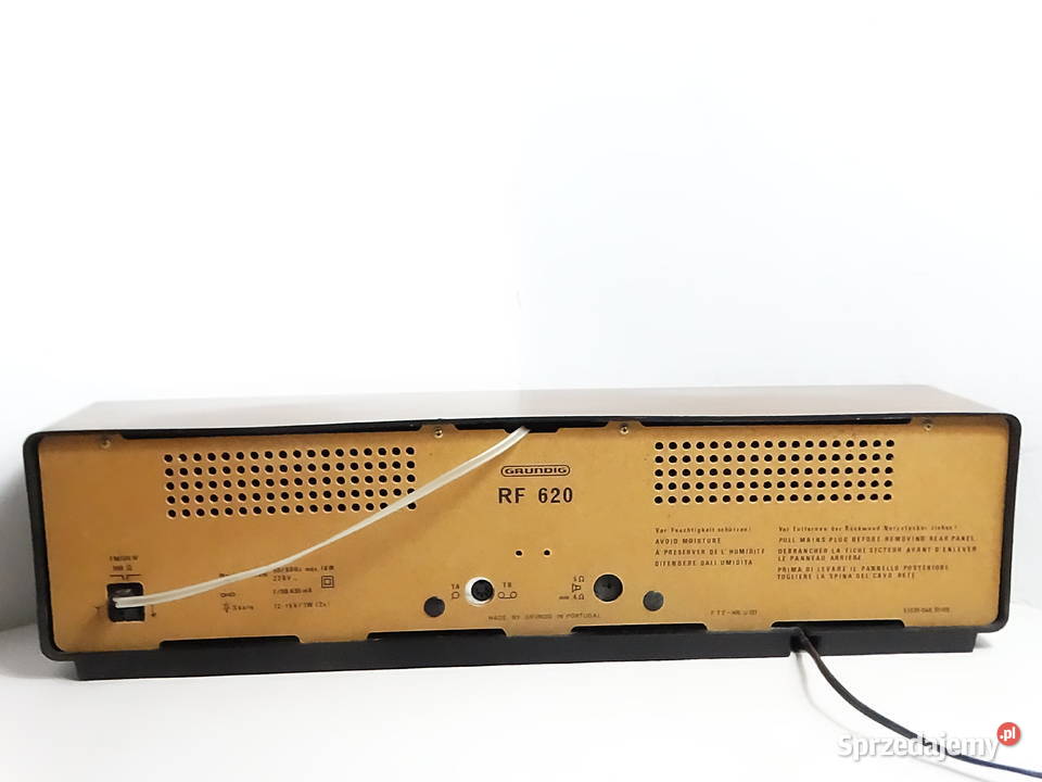 Radio Stołowe Grundig RF 620 Vintage Drewno Biłgoraj