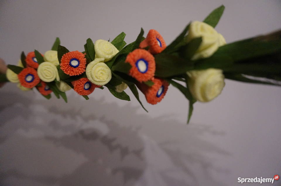 palma wielkanocna palmy wielkanocne z bibuły łódzkie