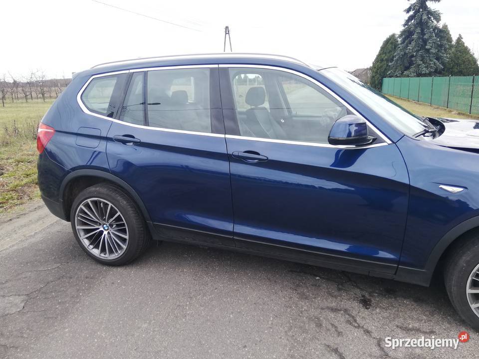 BMW X3 LIFT 2016r Hak 18d Rok produkcji 2016 X3 Sompolno