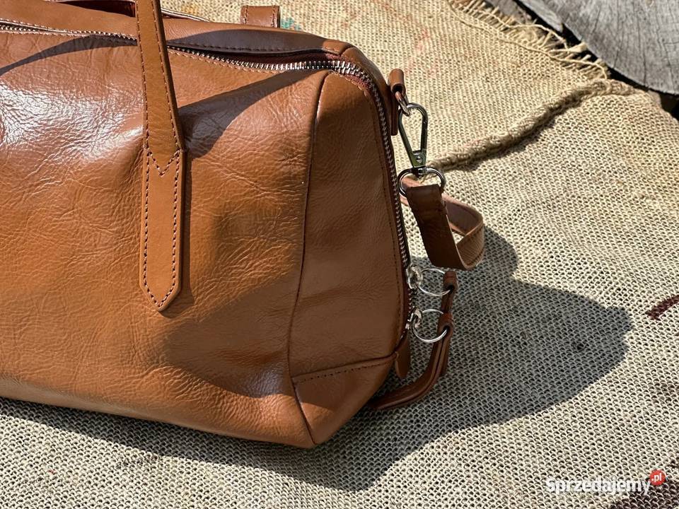 Torebka kuferek Boston Fossil Vintage na ramię mazowieckie Warszawa