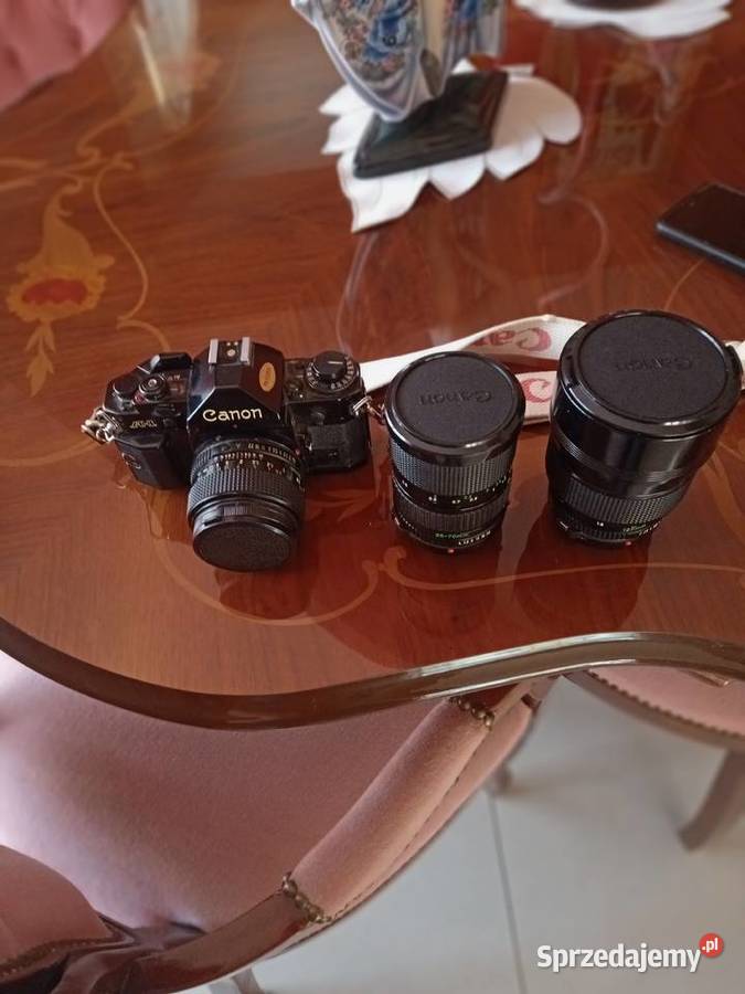 Aparat canon A 1 zobiektywami Aparaty Bukowno