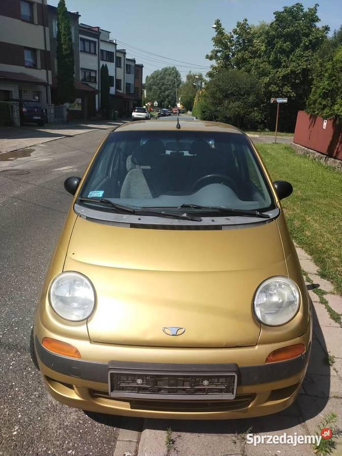 Daewoo Matiz 2001 r 159 000 zloty kolor Kalisz 52KM sprzedam