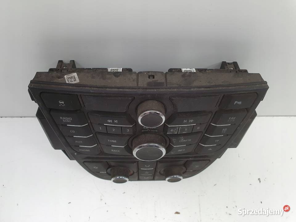 Opel Astra J PANEL STEROWANIA RADIEM panel radia Rudka