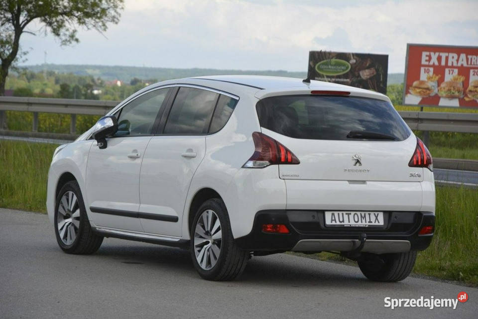 Peugeot 3008 16HDI gwarancja przebiegu alufelgi VAT marża sprzedam