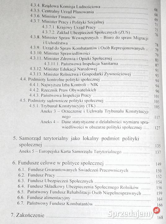 Instytucje polityki społecznej Julian Auleytner Rok wydania 1996 Chełm