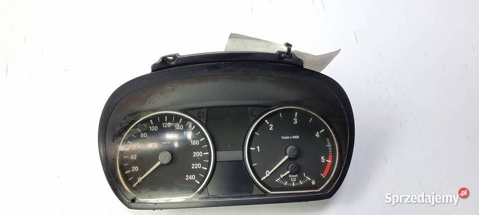 LICZNIK ZEGAR BMW SERIA 1 E87 102495262 kujawsko-pomorskie Lipno