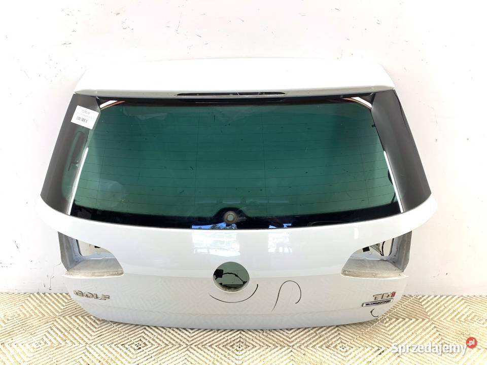 KLAPA TYŁ VW GOLF VII Hatchback Pure White TYLNA