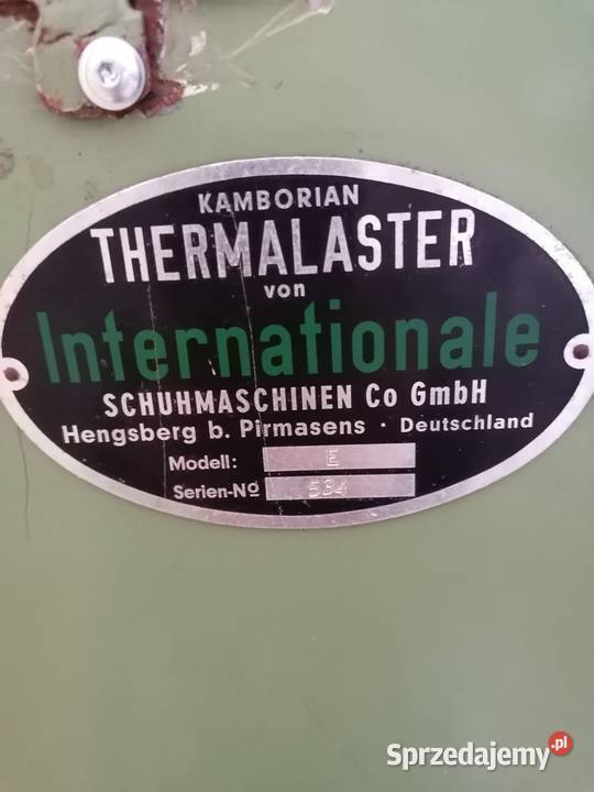 Ćwiekarka boków Kamborian International maszyny mazowieckie Łaskarzew