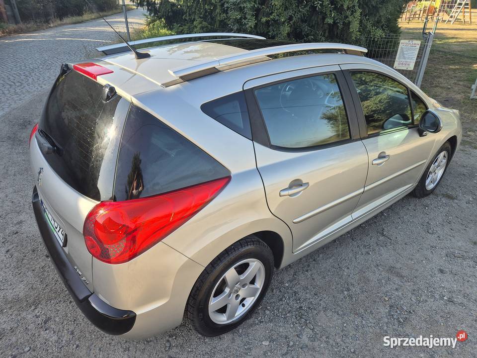 Peugeot 207 SW Model 2008r14 benyznaNiski Rok produkcji 2008 Legnica